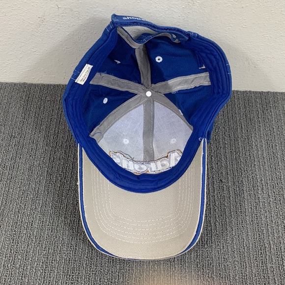 Aaron's Dream Machine Baseball Hat Mens OSFA Blue Gray Adjustable Strapback Cap - Picture 9 of 13